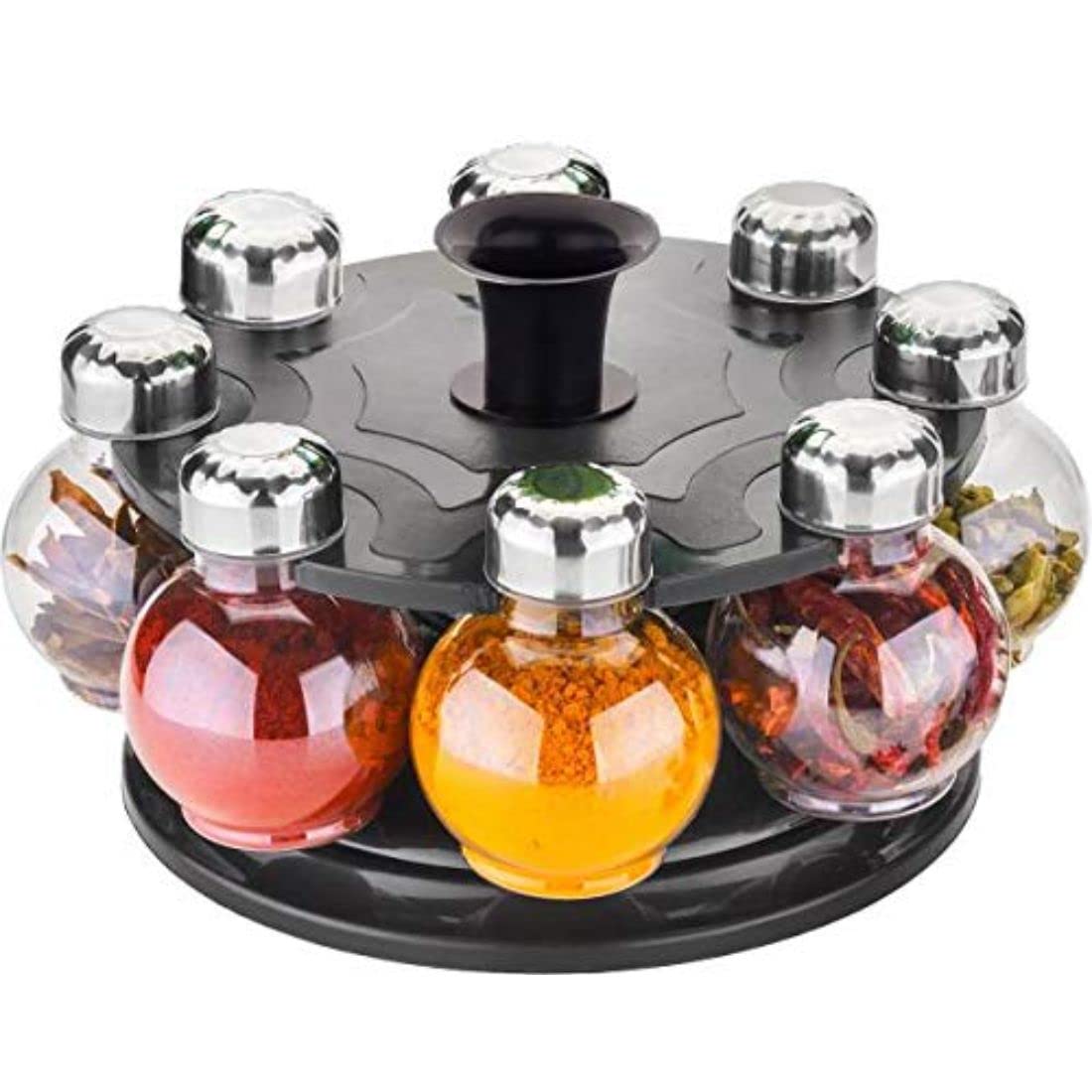 8 in 1 Plastic Big Revolving Spice Rack